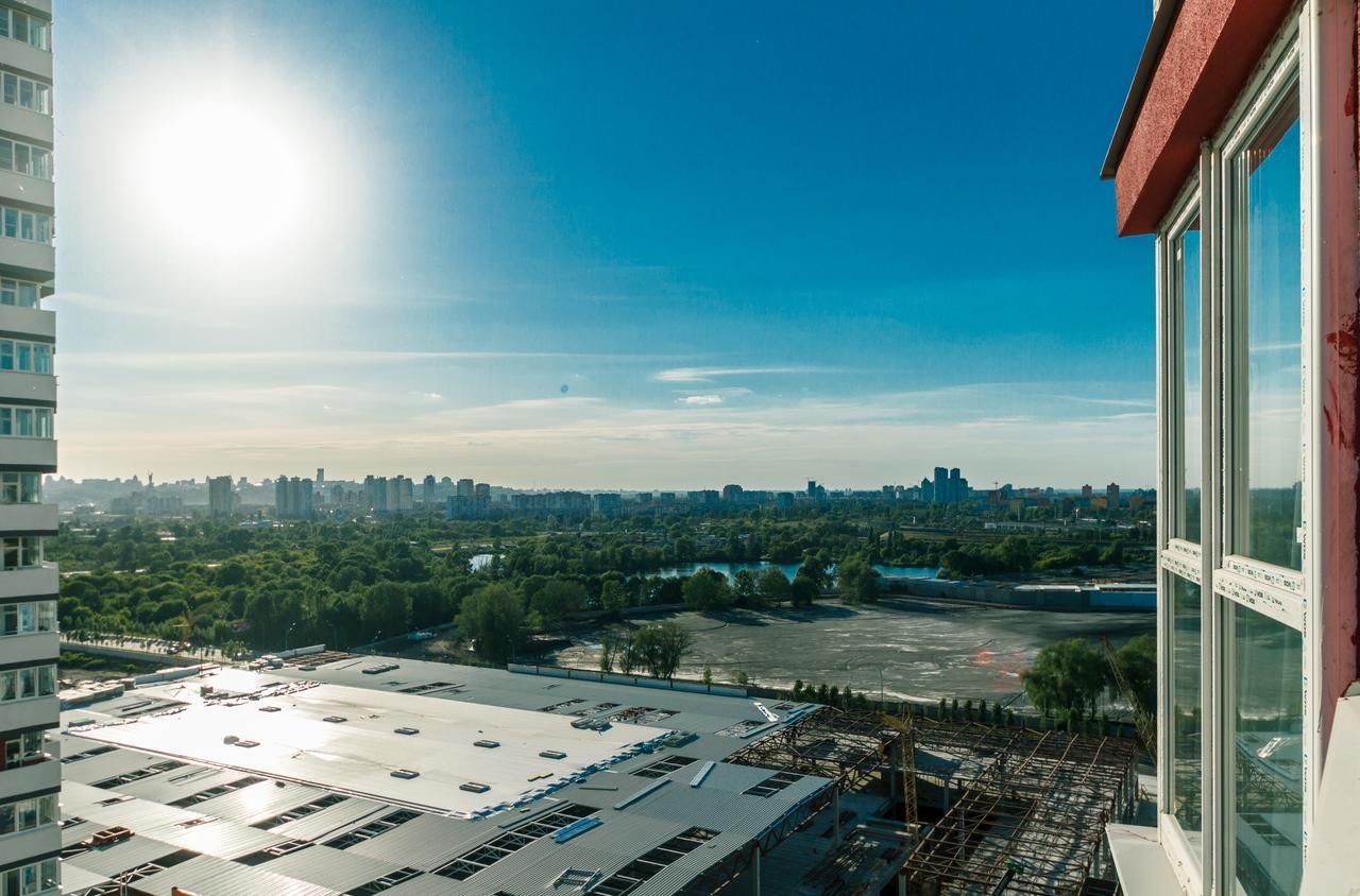 Appartamento Flatrent Drahomanova 2A Kiev Esterno foto