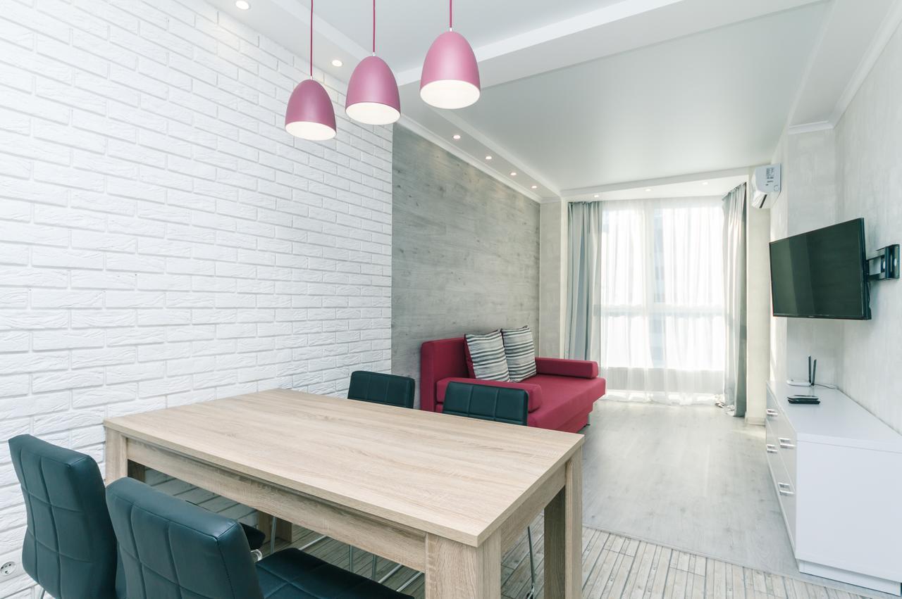 Appartamento Flatrent Drahomanova 2A Kiev Esterno foto